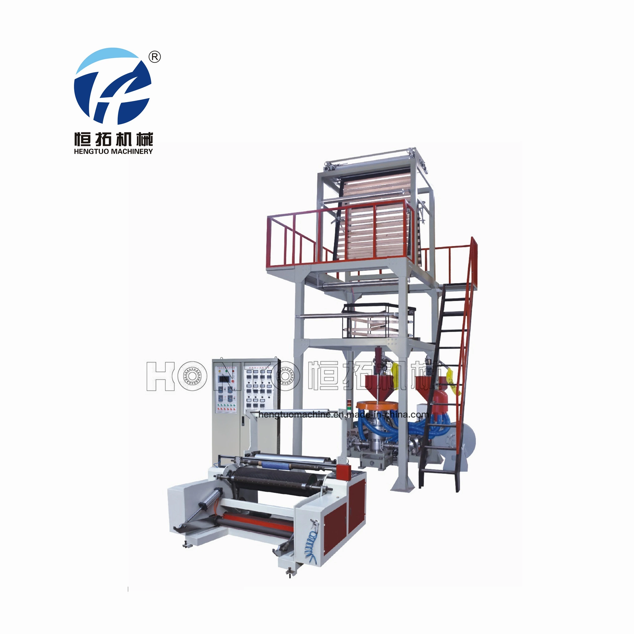 Plastic PE Garbage Bag Supermarket Bag Film Blowing Extrusion Machine