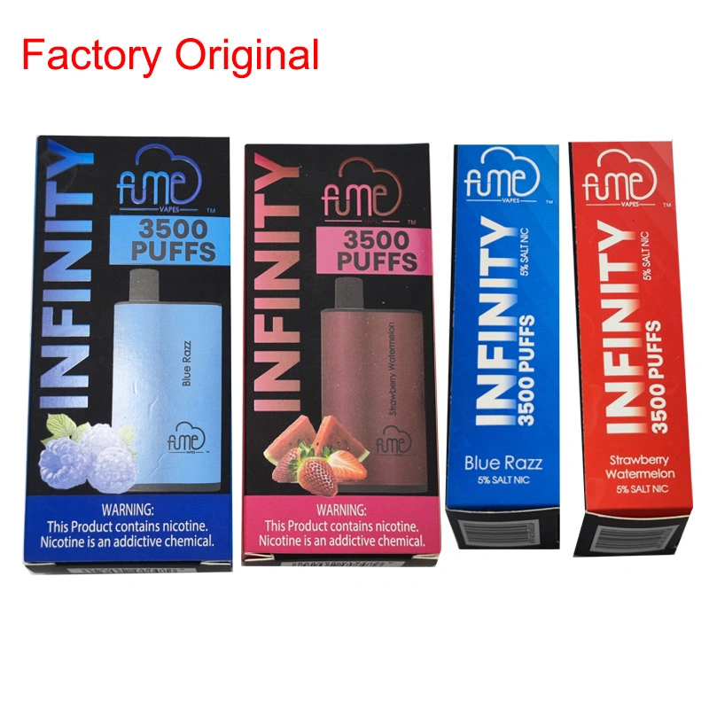 Original Fume Infinity 3500 Puffs Vape Pen Disposable E-Cigarette in Stock Other Brand Accept Customization