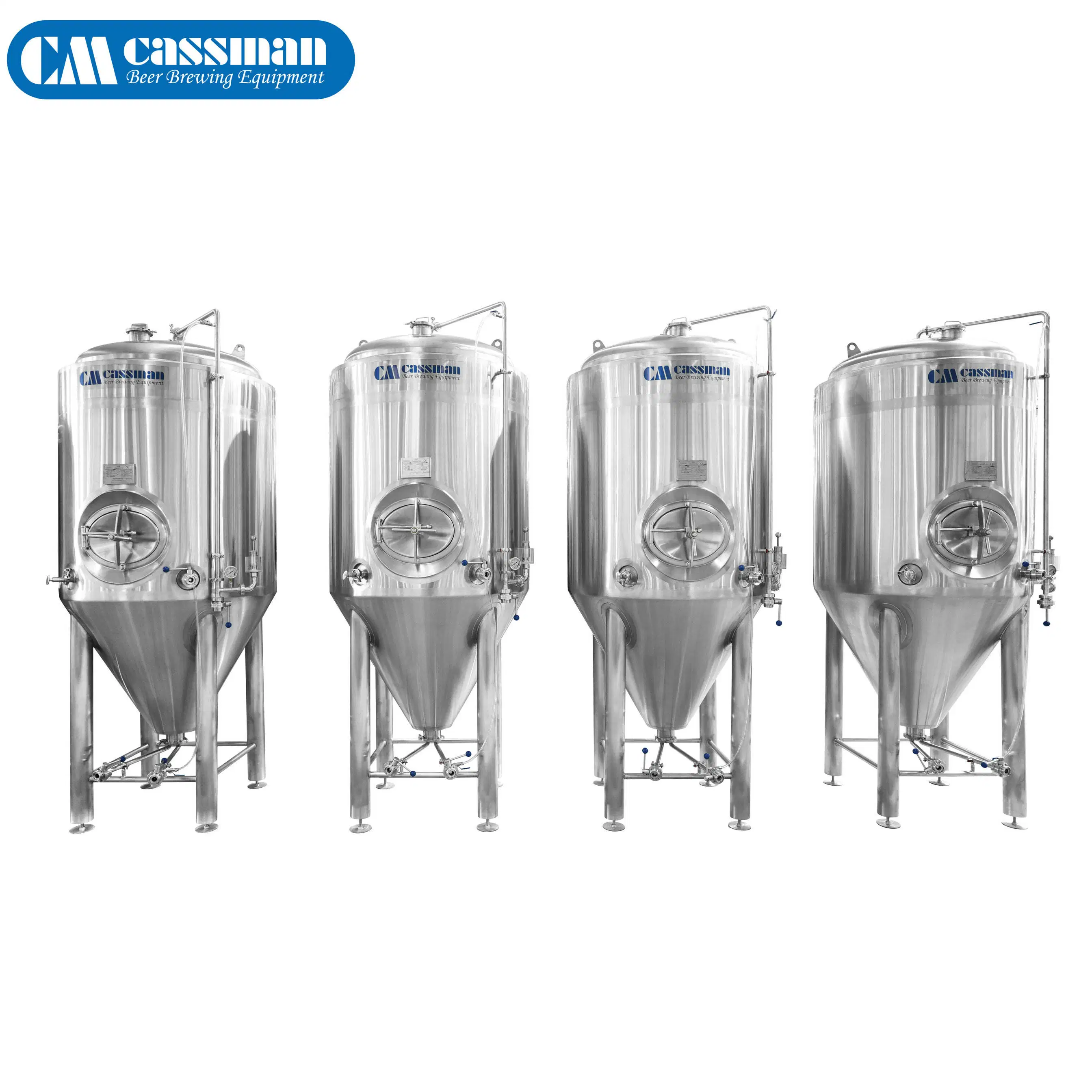 Cassman equipos de producción de cerveza Brown máquina fermentadora de cerveza