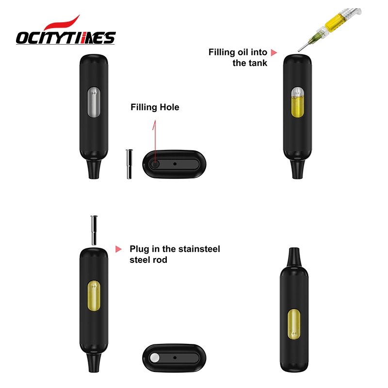 Serbia Mayorista/Proveedor desechables vacío Vape Pen 1ml de precalentamiento de la Vaina cerámica cigarrillo electrónico