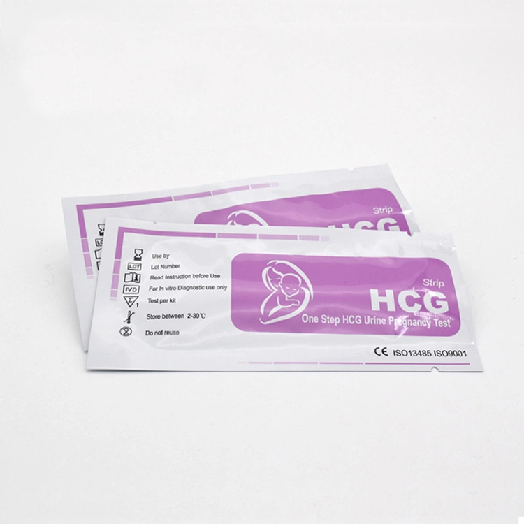 Pregnancy Early Detection Urine Test Strip HCG Over 99% Accuracy
