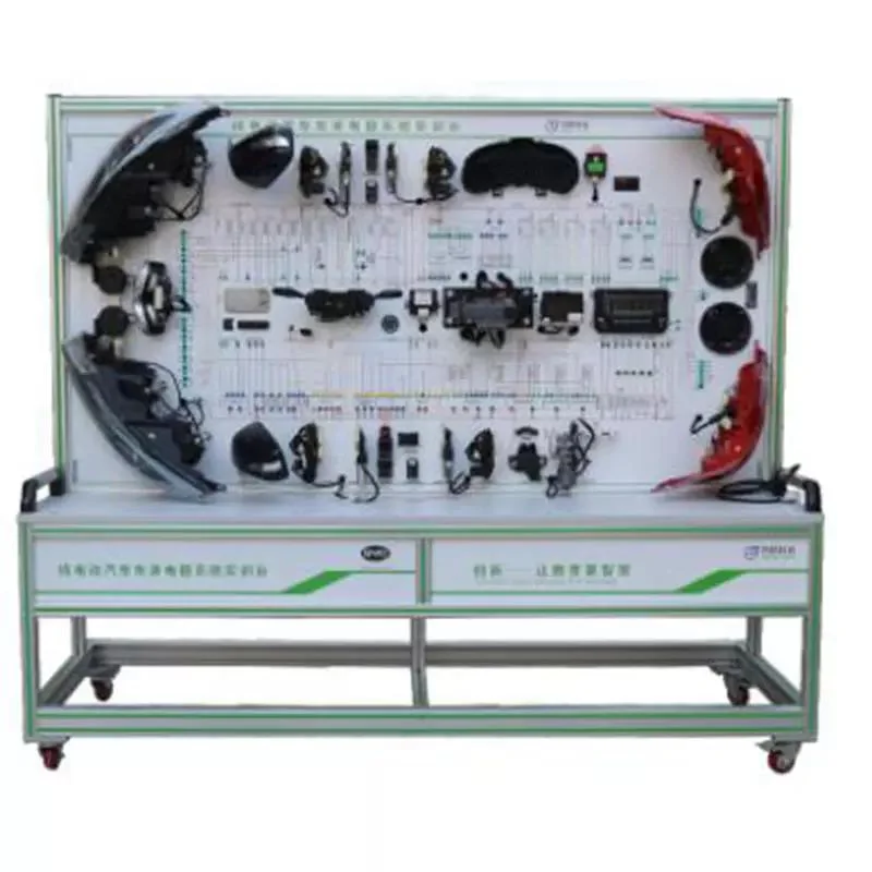 2022 Baohua Best Quality Satisfactory Price New Energy School Educational Full Vehicle Electrical System Training Equipment