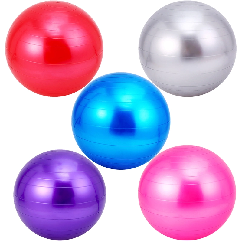 Amazon Hot vende logotipo personalizado OEM ejercicio Gymnasique ejercicio Estabilidad Swiss Balance Trainer PVC Yoga Ball