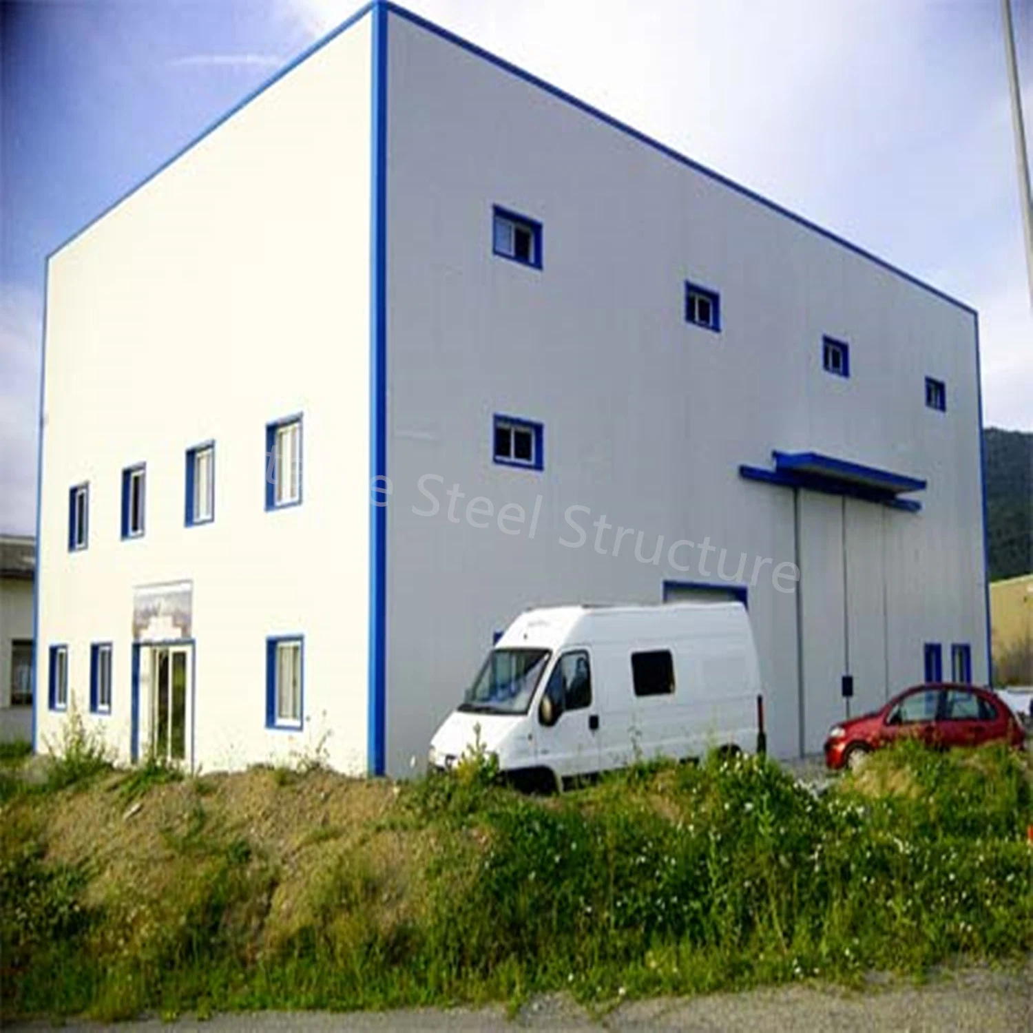 Warehouse Office Steel Structure Beam Workshop Hangar Hall Shed Prefabricated Commercial Building