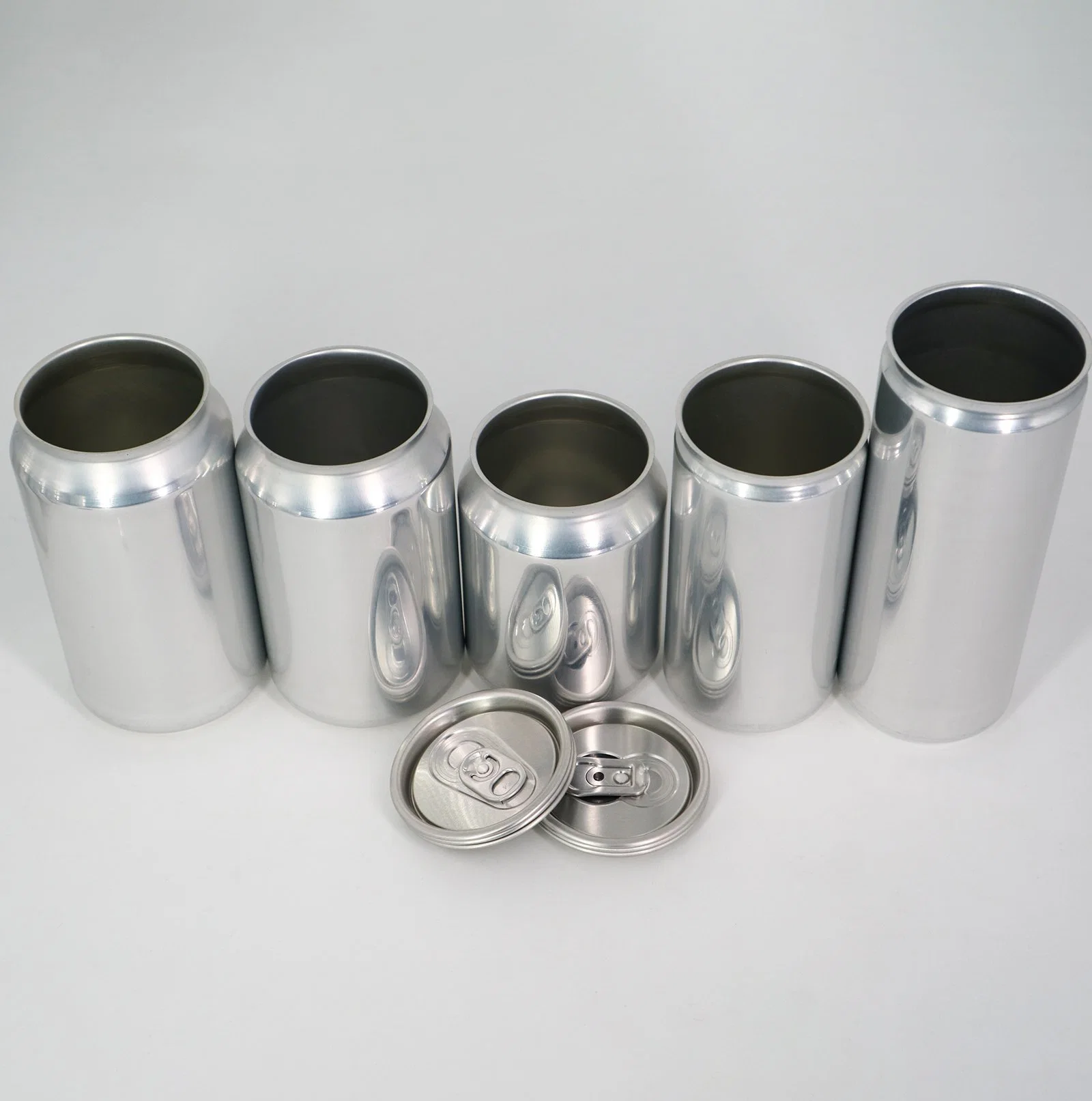 250 330 355 473 500ml 12oz 160z Aluminum Cans for 202 Cover Lid Beer Soda Milk Beverage Drinks