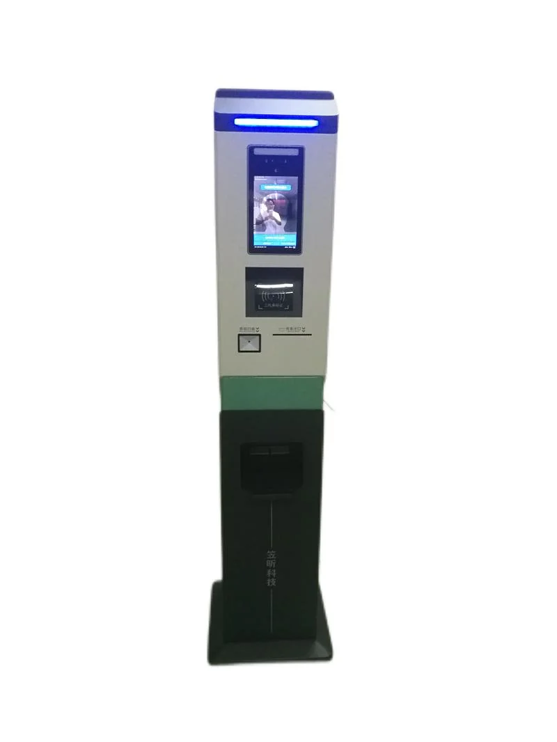 Smart Self-Service Maske Verkaufsstand Unterstützung Therminal Druck und Bargeld POS-Terminal