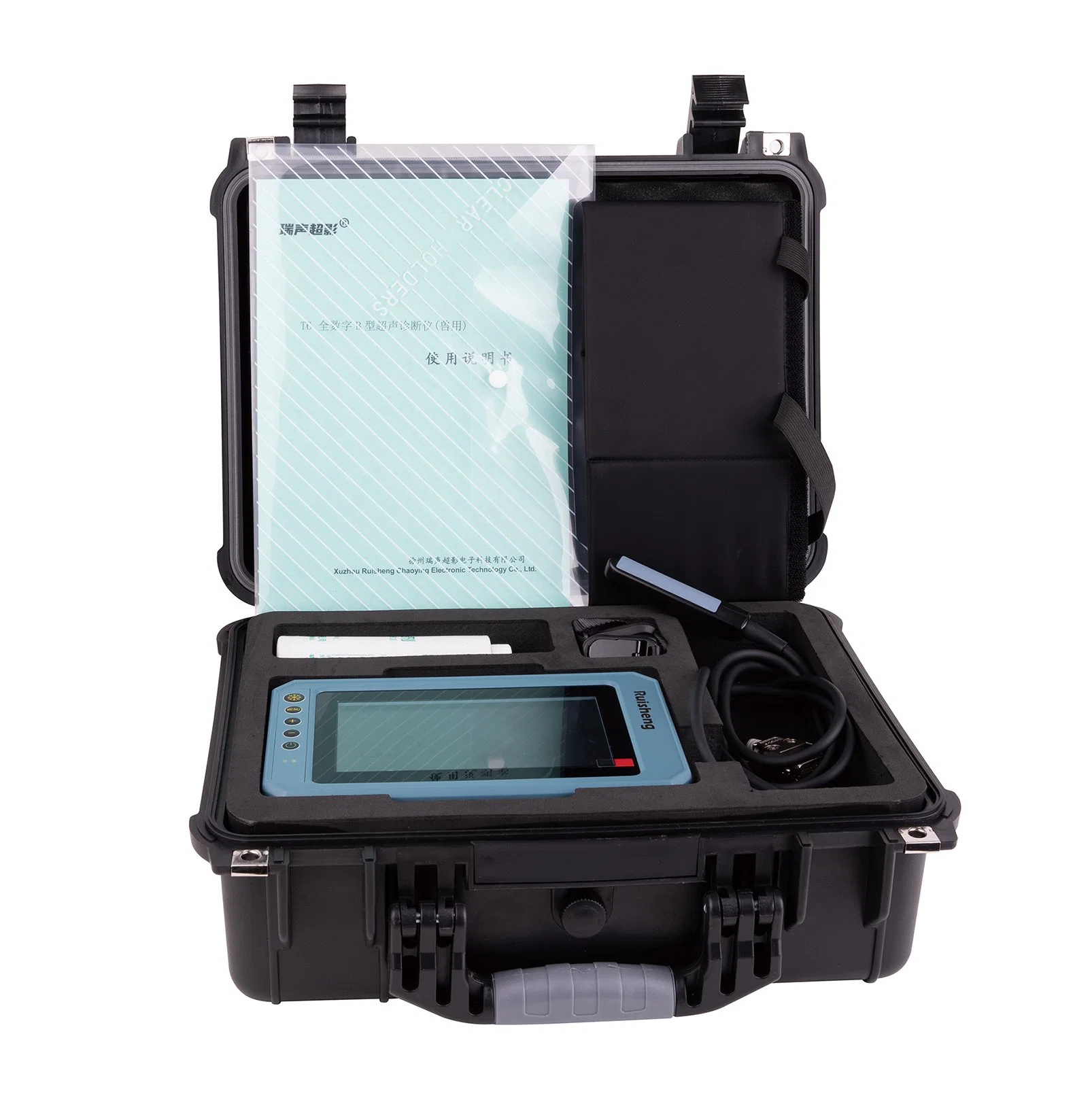 Échographie vétérinaire 128 éléments, portable, portable, tactile, HD Scanner