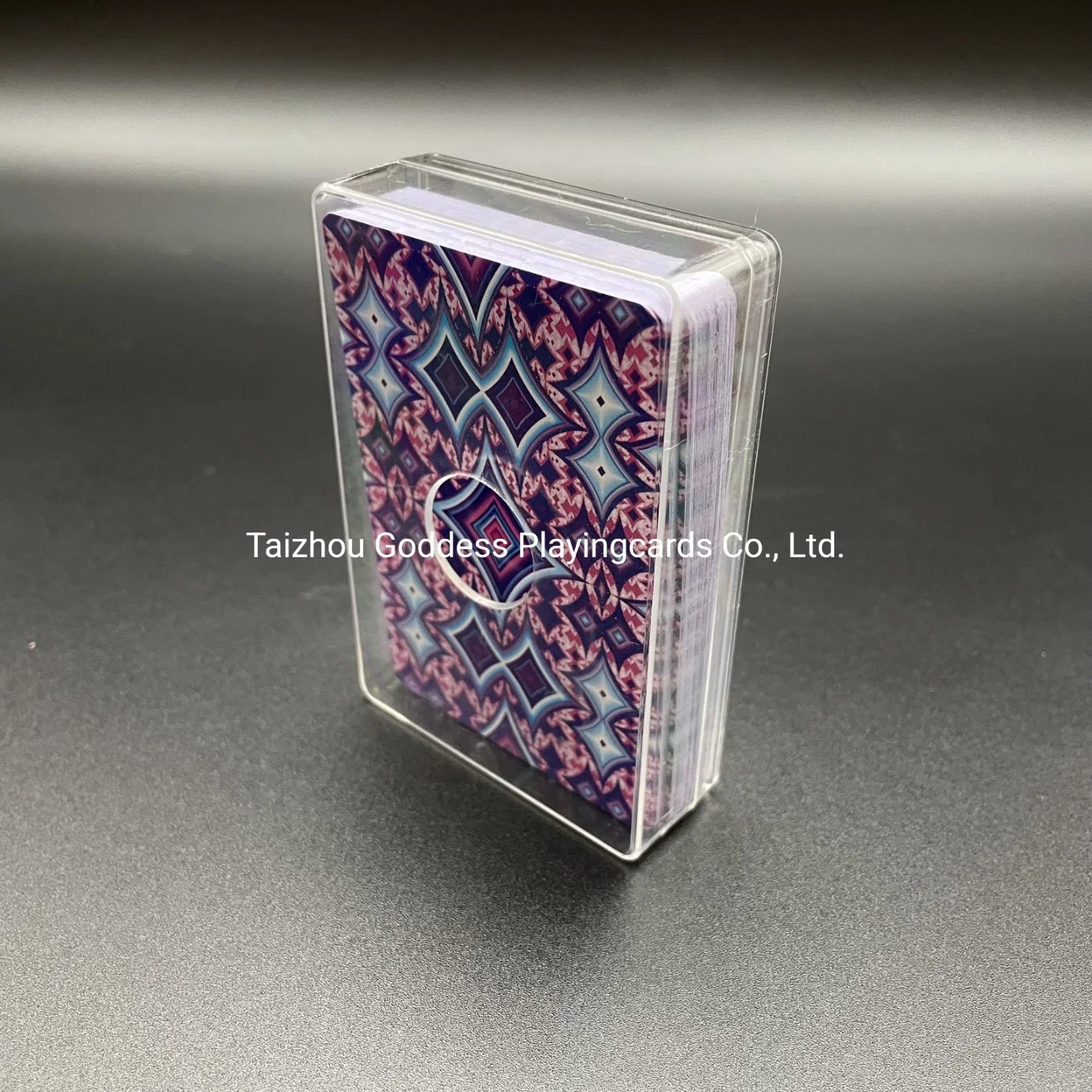 PS Transparent Rectangle Box for One Deck Standard Board Game Playing Cards