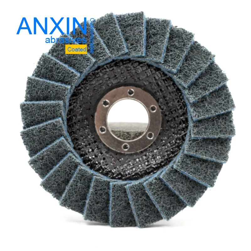 Non-Woven Polishing Disc with Zirconia Abrasive Cloth