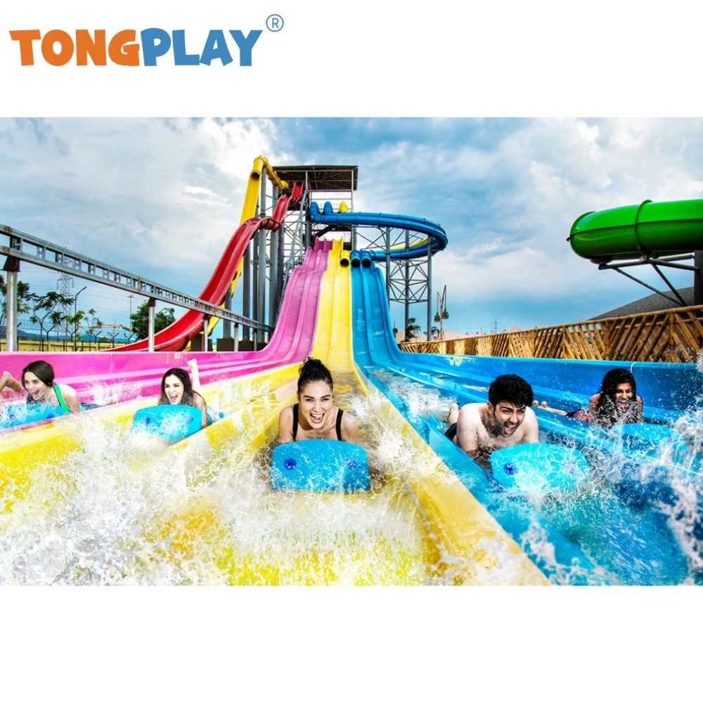 Outdoor Playground Water Park Equipment Water Slide Amusement Equipment Swimming Pool Price