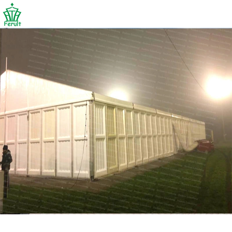 UV Protection 850g PVC Roof ABS Wall Trade Show Canopy Tents with Aluminum Pole