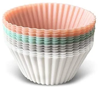 BPA Free Silicone Kitchen Reusable Cupcake Mold Silicone Baking Cup