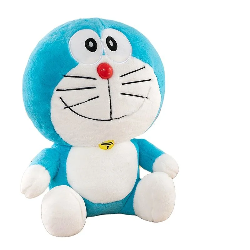 Plush Stuffed Doraemon Blue Fat Doll Anime Characters Cute Doraemon Plush Doll for Kids