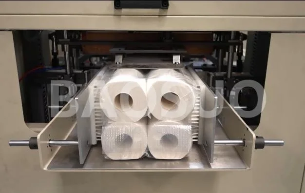 Tissue Toilette Papierrollen Verpackungsmaschine
