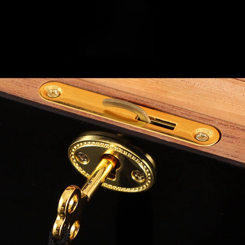 OEM Luxury Spanish Cedar High Gloss Piano Lacquer Cigar Box