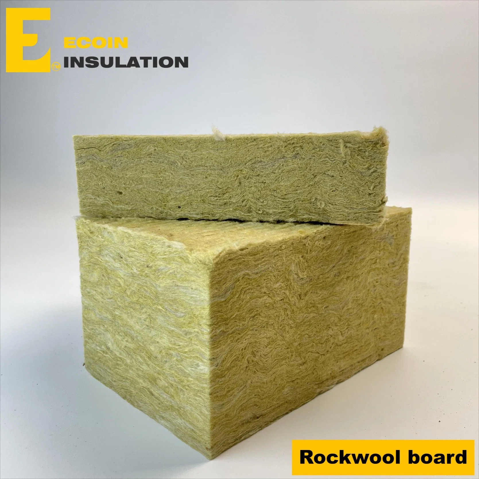 Rockwool Board/Slab/Sheet with Aluminum Foil Faced for Exterior Wall Roof Attic 120kg/M3 Soundproofing Insulation Mineral