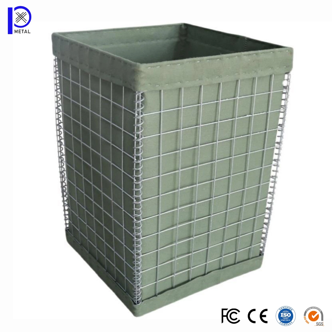 De 24 pulgadas Pengxian / 0.61m de ancho Muro Hesco bastión de la barrera de los mayoristas de China Electric malla soldada Gabion utilizado para Bunker improvisados