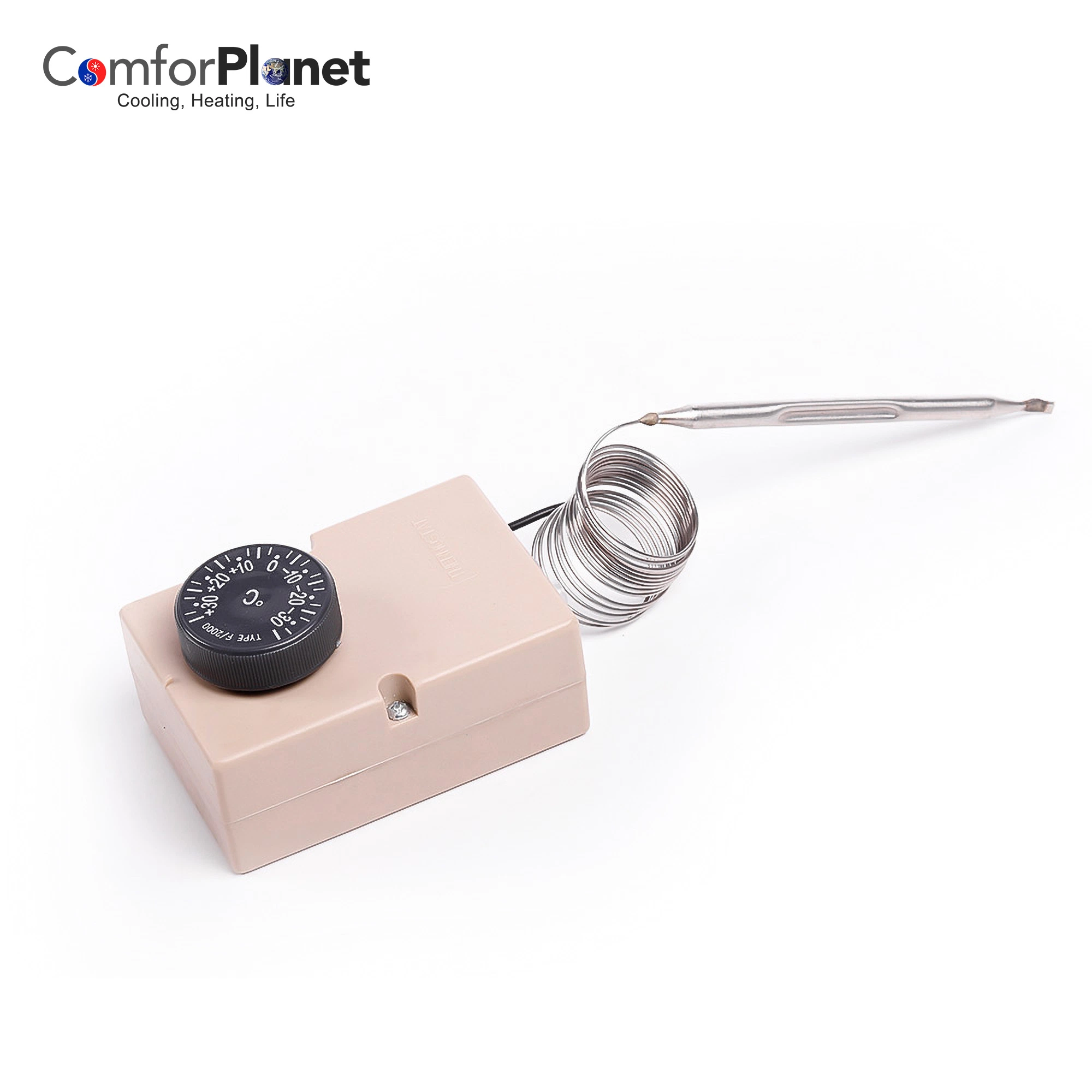 Factory Price Temperature Controller Capillary Thermostat Home Appliance Parts for Air Conditioning System HVAC Manufacturer