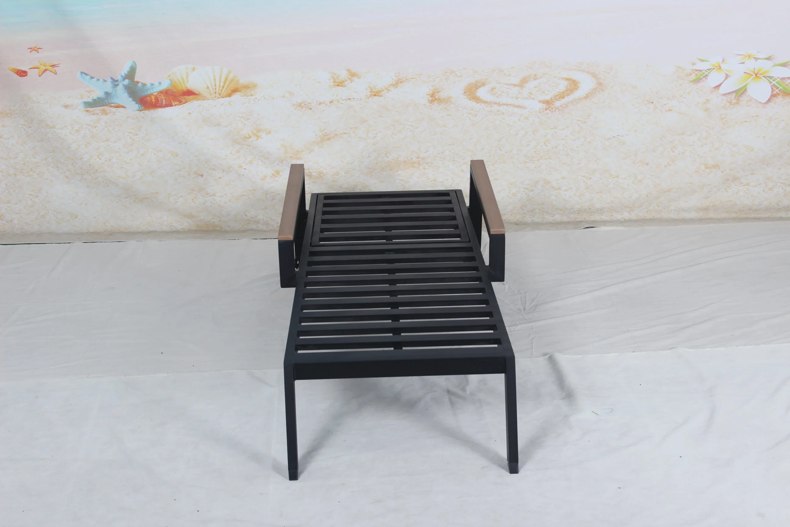 Wholesale/Supplier Aluminium Frame Leisure Beach Chaise Outdoor Sun Lounger Furniture