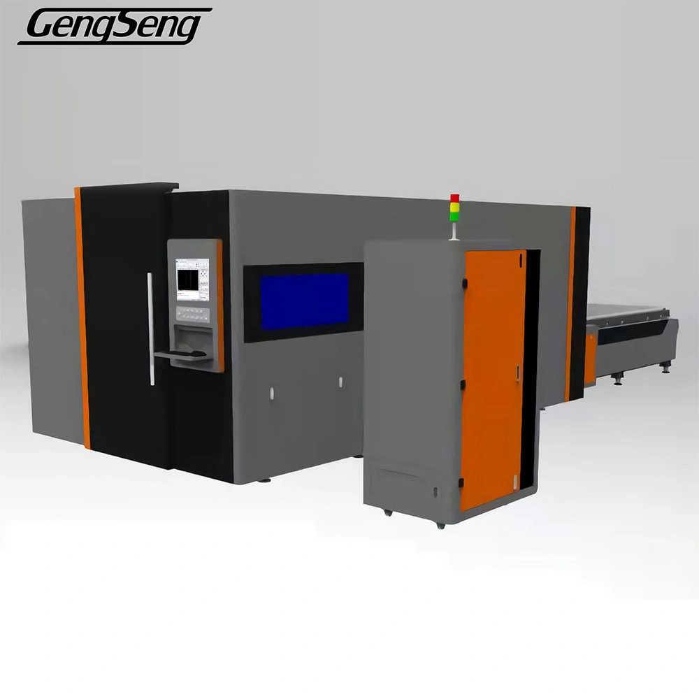 Faserlaser Faserschneidemaschine 2000W Metall-Faseroptische Laser Cutter Aluminium / Kupfer / Eisen Stahlblech Faser Schneidemaschine