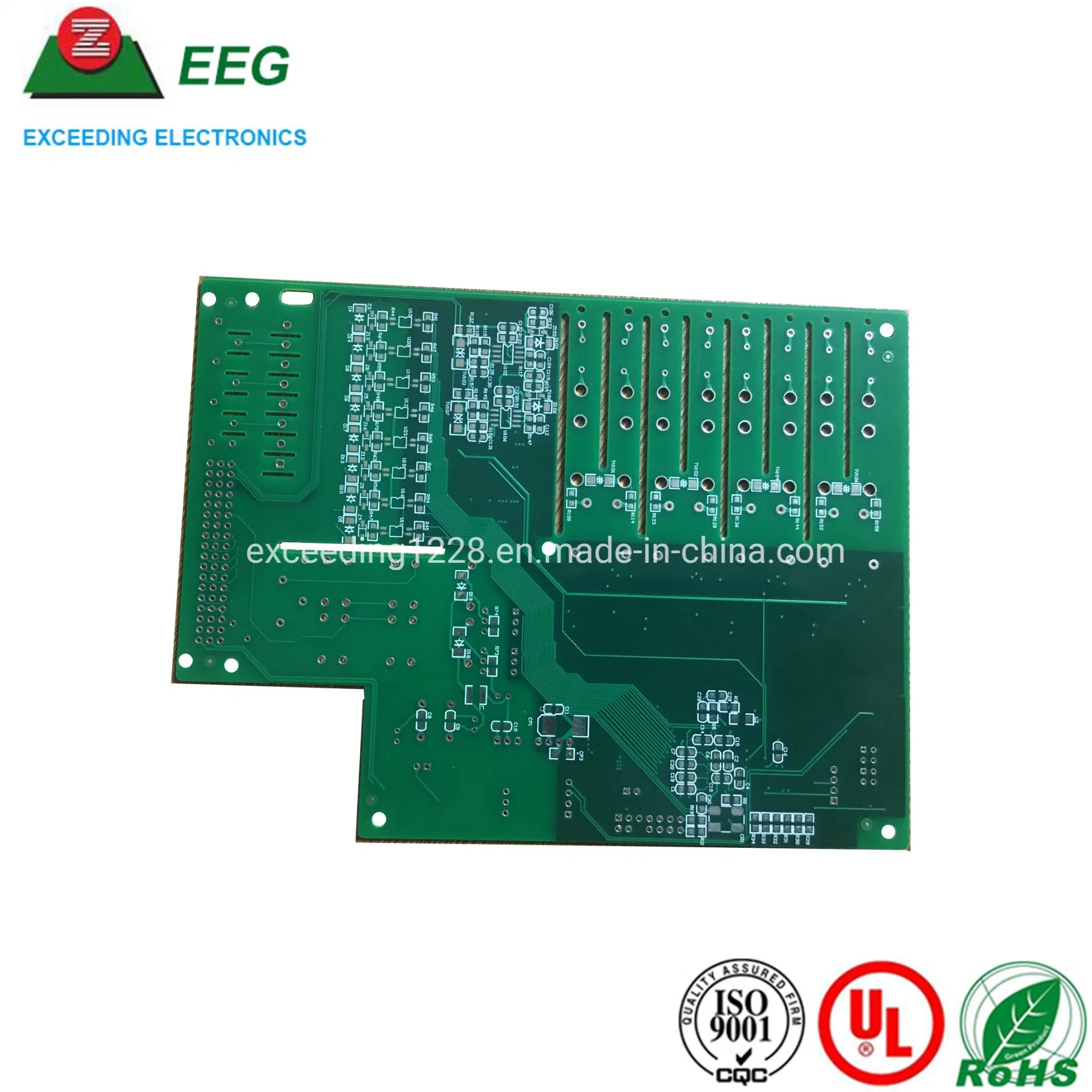 Placa PCB HASL multicamada com preço baixo para controle de energia da fonte de alimentação