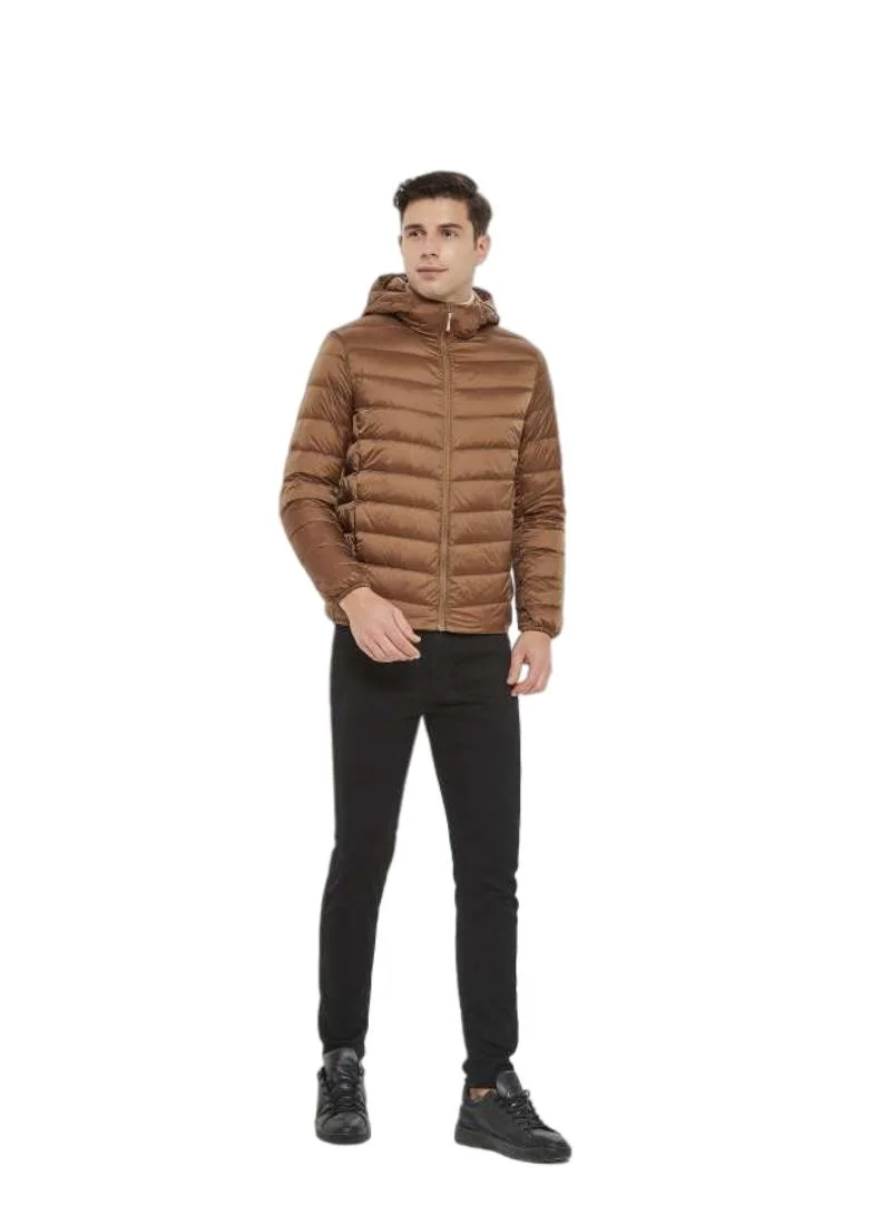 Nouvelle arrivée Hiver Coupe-vent Chaud Hommes Parka Doudoune avec Capuche en Fourrure