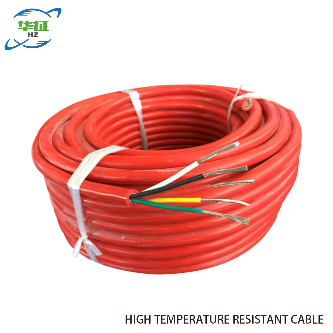 High Temperature Resistance Wire Highly Flexible Silicone Rubber Electrical Cable