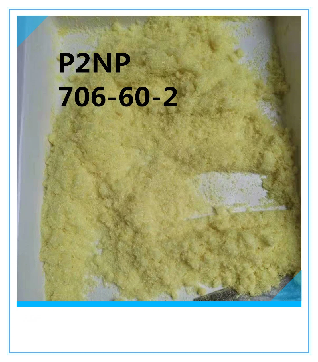 Los productos químicos de un 99% P2NP/1-fenil-2-Nitropropene CAS 705-60-2 amarillo cristalino en stock