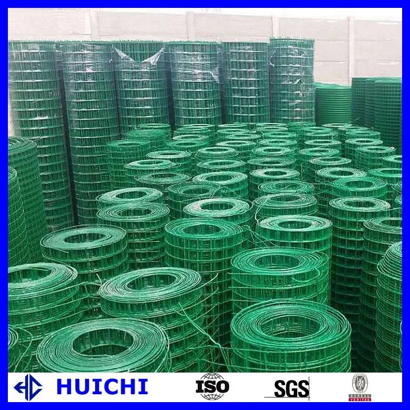 Custo da China Verde PVC holandês de Malha de Arame Galinheiro