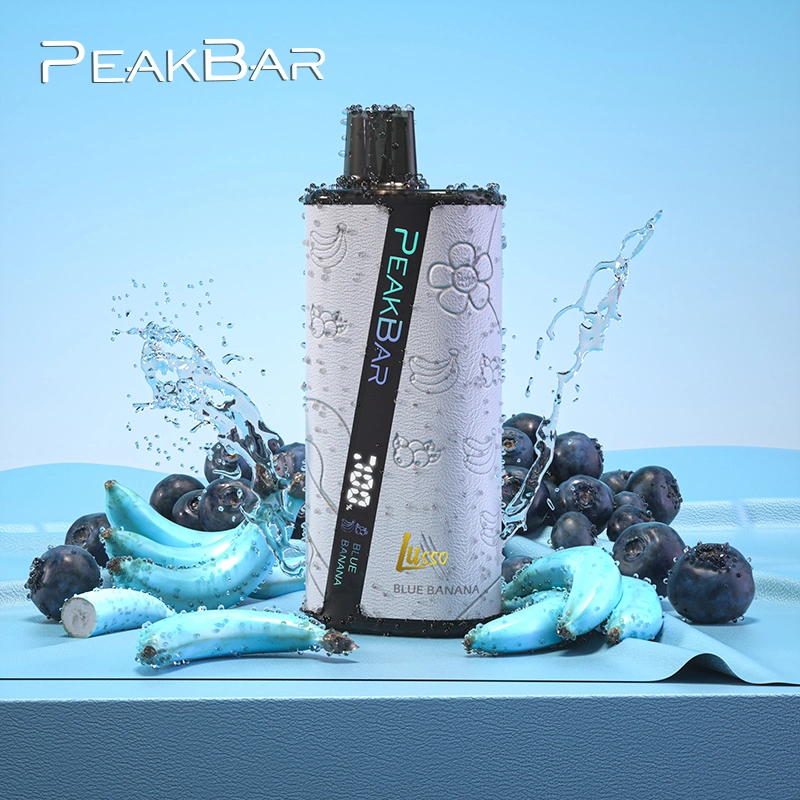 Peakbar 8000 Puffs mit eliquid Power LED-Anzeige Smoke Private Label Drop Versand Günstige Einweg-Großhandel/Lieferant i Vape