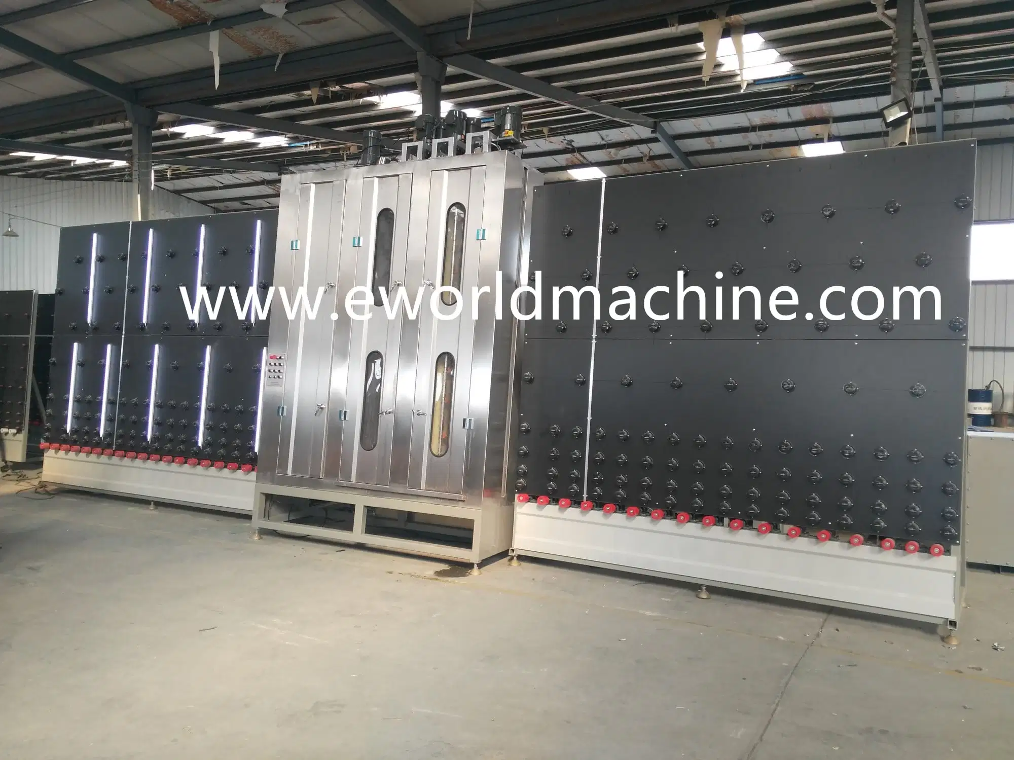 Factory Sale Vertical 2000mm Glass Washing Drying Equipment