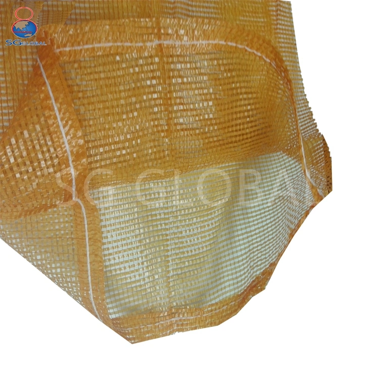 Original Factory Supply Custom Made UV Treated Plastic Leno Mesh Firewood Bags