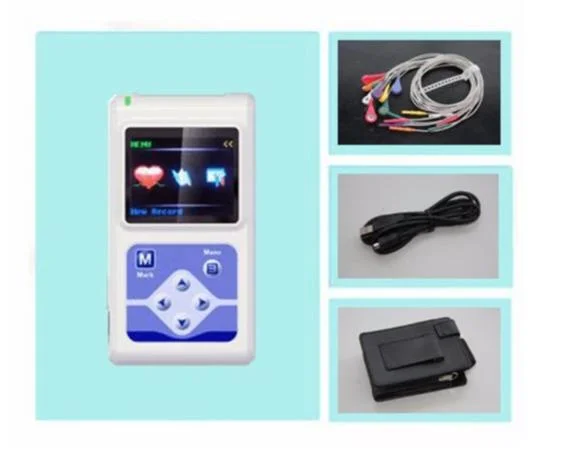 Appareil médical de diagnostic Tlc5000 ce ECG EKG portable 12 dérivations ECG machine Tlc5000 ECG Holter