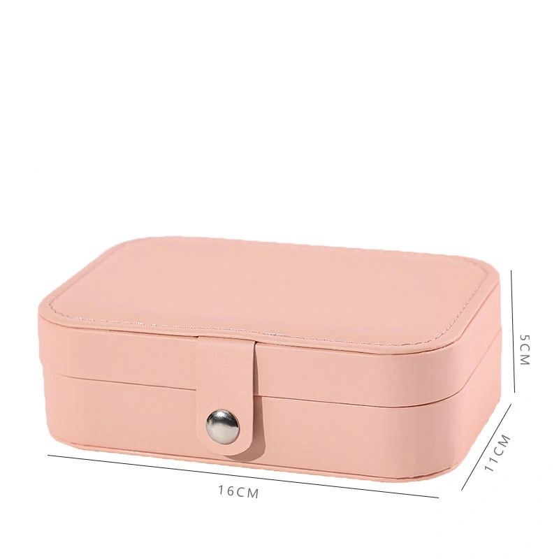 Promotion Gift Wholesale/Supplier Large Capacity Jewelry Case Travel Storage Organizer Bag for Necklace Earrings Cosmetic Makeup Case