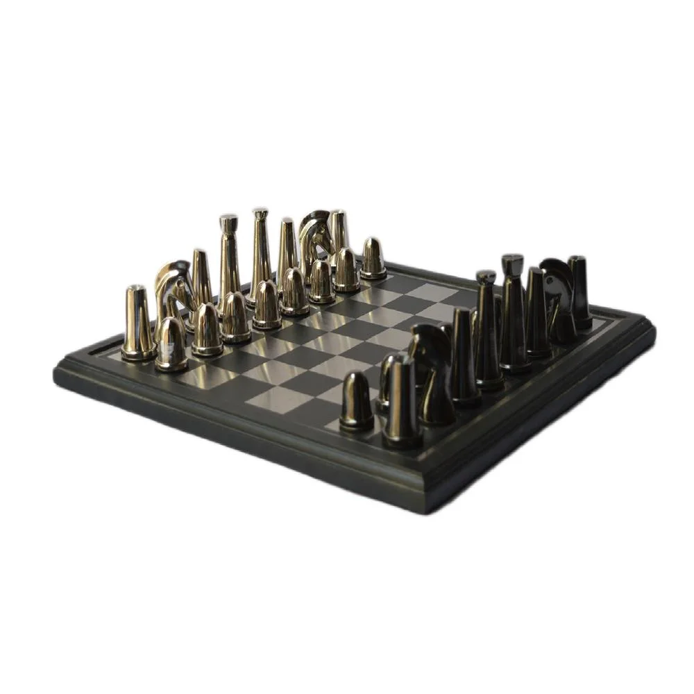 Amazon Custom Metal 2 Player Chess Game with High quality/High cost performance 