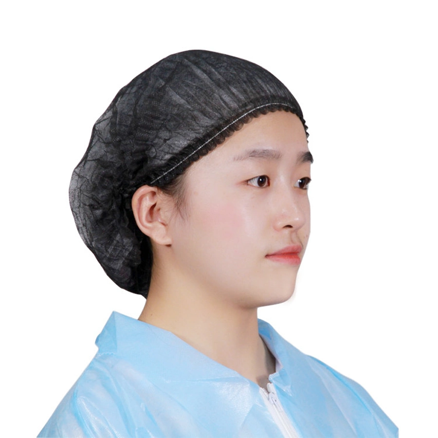 Purple Anti-Dust Bestar China Beret Disposable Mob Round Cap with Good Price