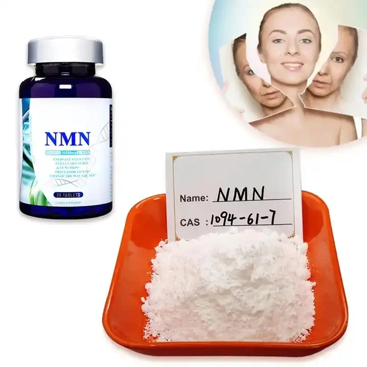 أفضل مواد خام الرعاية الصحية 99 ٪ Nmn Powder Nmn Supplements