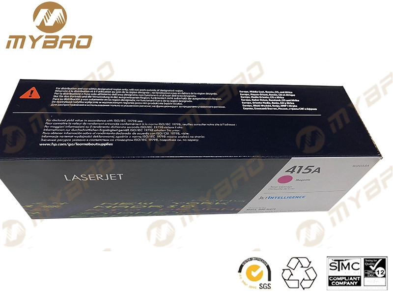 New HP W2030/2031/2032/2033A 415A 415 Toner Cartridges for Printer HP PRO M454/479fdn