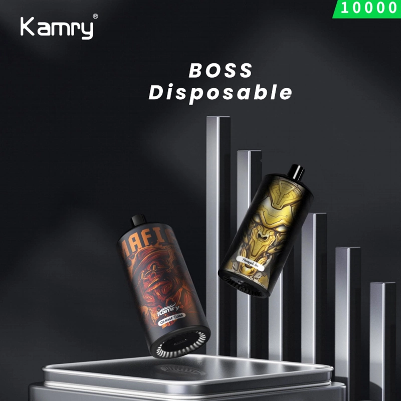 Fábrica Kamry Boss Mayorista Precio Competitivo Cigarrillo Electrónico de 10000 caladas