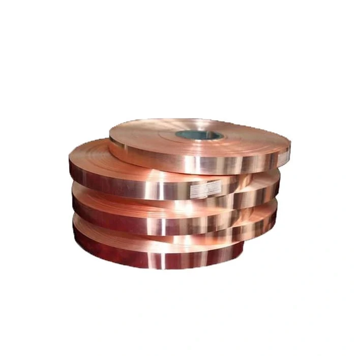 Factory C10010 Tu1 Tp1 Red Copper Brass Bronze for Ground Wire/Strip/Coil Custumizable