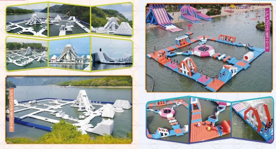 Fr25649 Aqua Park personnalisé de l'eau gonflable Jeux de sport