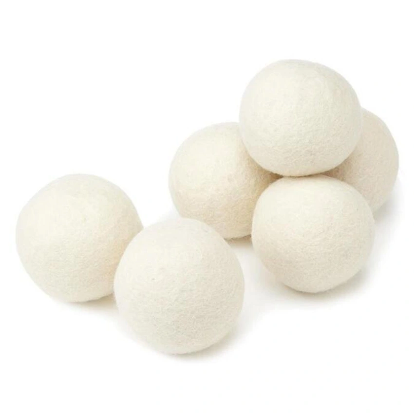 Reusable 100% Wool Lanudry Drying Felt Dryer Balls for Washing