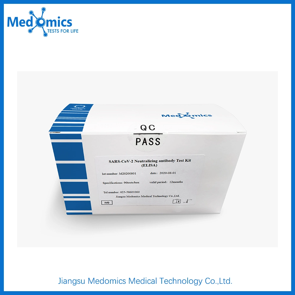 Medomics Rapid Neutralizing Antibody Elisa Medical Test for Novel 2019 Contagious Virus