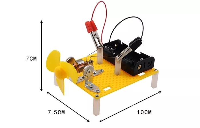 DIY Technology Self-Made Motor Electromagnetic Teaching Aids