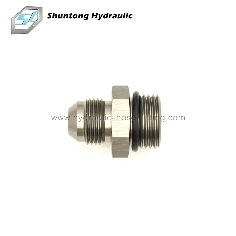 90&deg; Metric Male 74&deg; Cone BSPT Male Hose Adapter