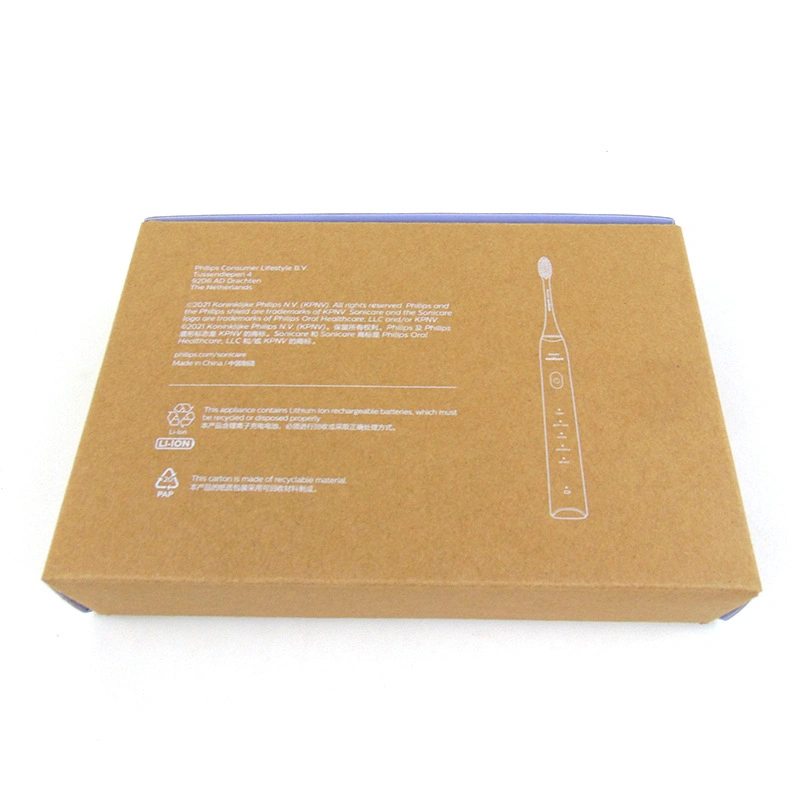 Safe Packing Electric Toothbrush Product Packaging Box Wholesale/Supplier Child Children Kids Adult Soft Gift Paper Box Power Battery Packing Box Carton Shipping Box