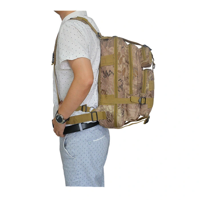 Polyester 3p petite randonnée molle de combat tactique militaire Bulletproof sac à dos étanche