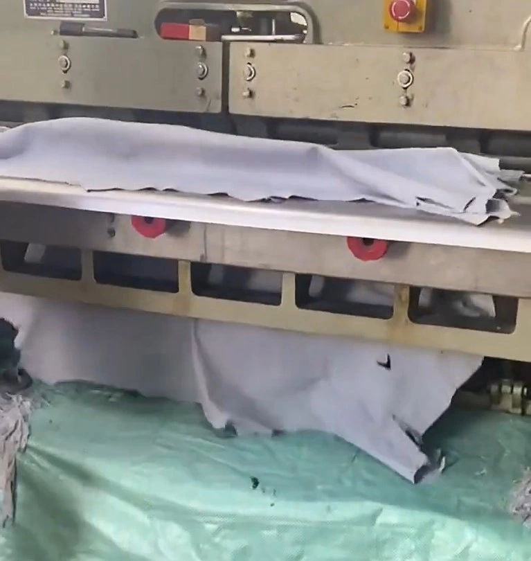 Fractionnement du textile en cuir OEM des lames de couteau de bande de la machine