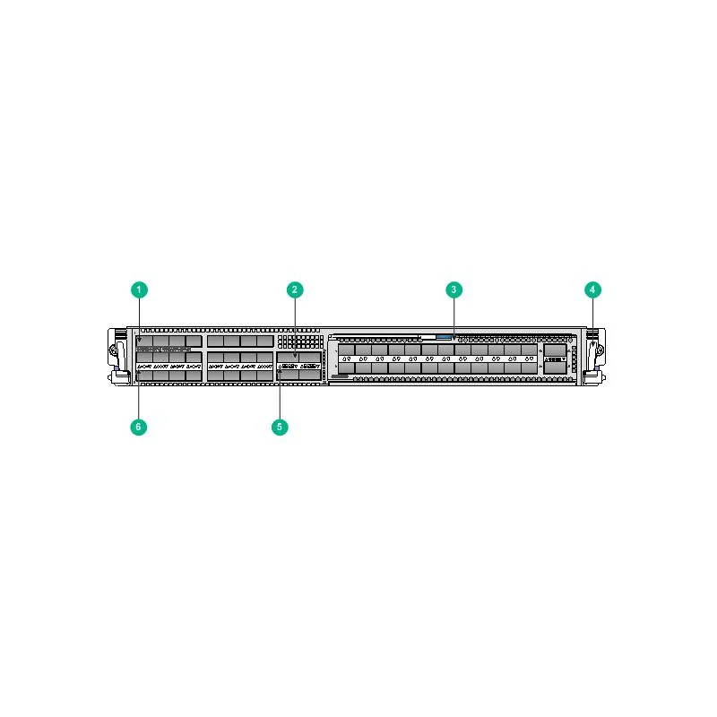 S12500X-AF 4-Port 100GBASE Ethernet Optisches Schnittstellenmodul mit 1 Erweiterungen Steckplatz Lsxm1tgs24cgmodhd1