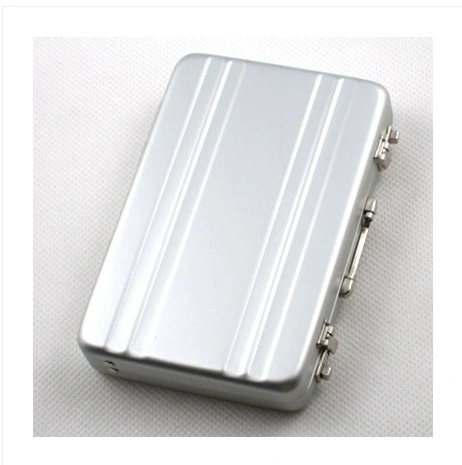 2021 Hot Sale Design Mini Aluminum Suitcase Metal Business Name Card Holder